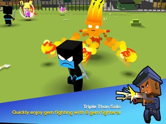 Изображение игры: Gem Fighters