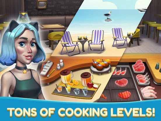Изображение игры: Cooking Games Cafe- Food Fever