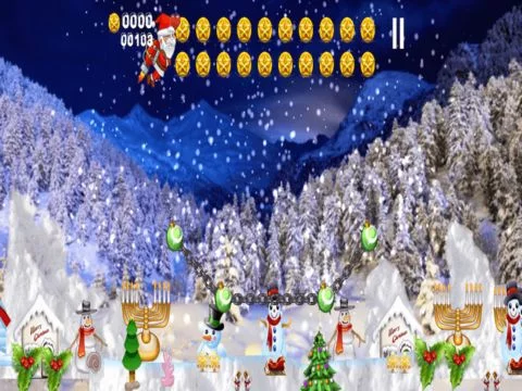 Изображение игры: Santa Journey - Free Fun Running Game With Endless Runner