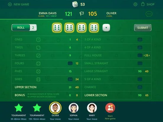 Изображение игры: Yatzy US