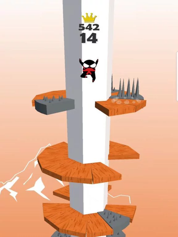 Изображение игры: Ninja Helix