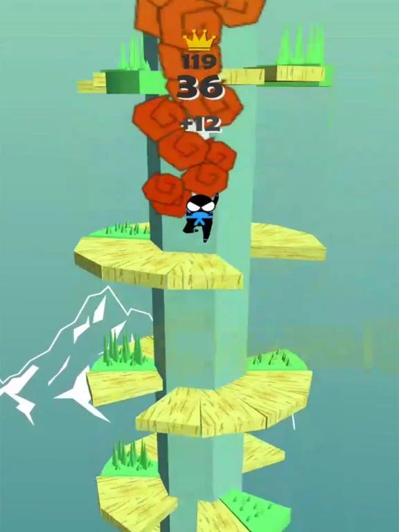 Изображение игры: Ninja Helix