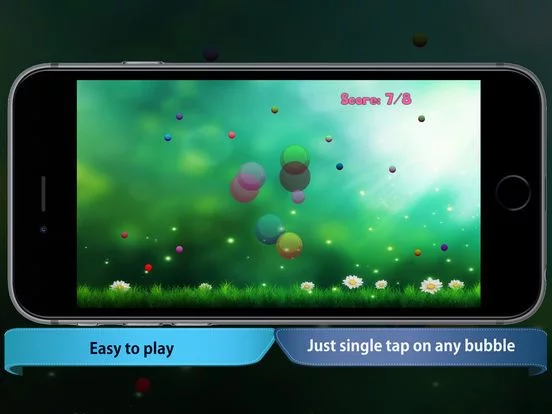 Изображение игры: Bubble Chain Reactions