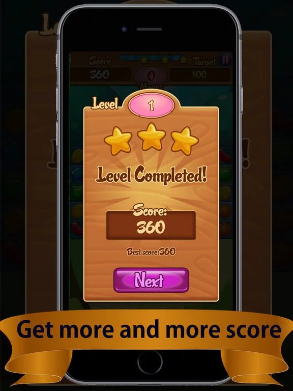 Изображение игры: Candy Mania Match 3 Blast Puzzle