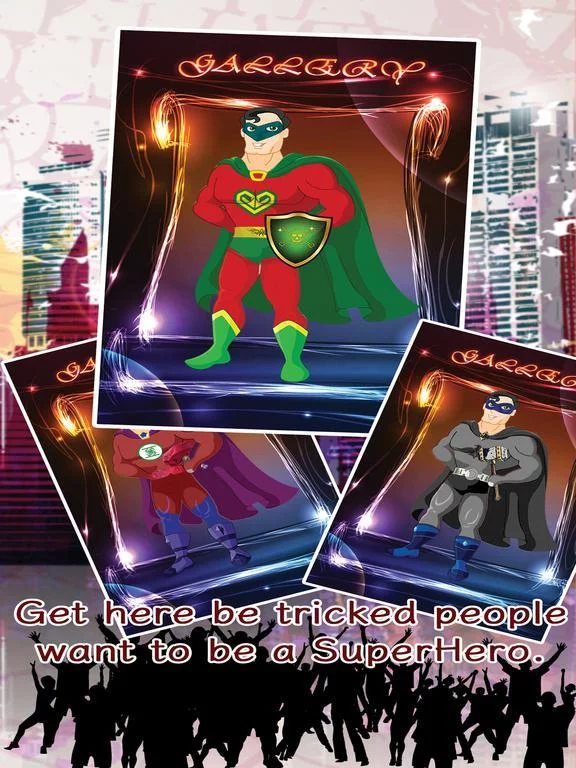 Изображение игры: SuperHero Dress Up Create A Character Games