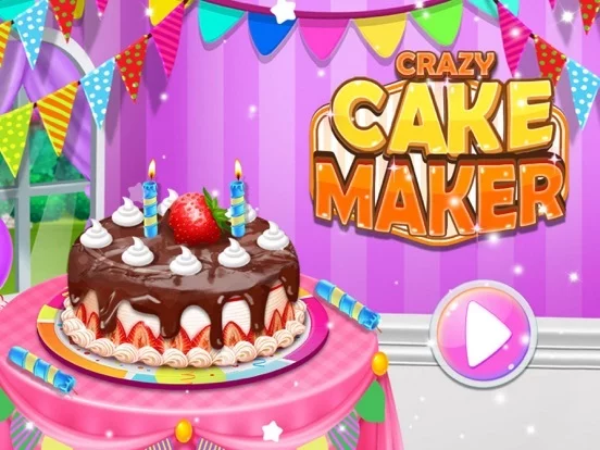 Изображение игры: My Crazy Cake Maker Mania