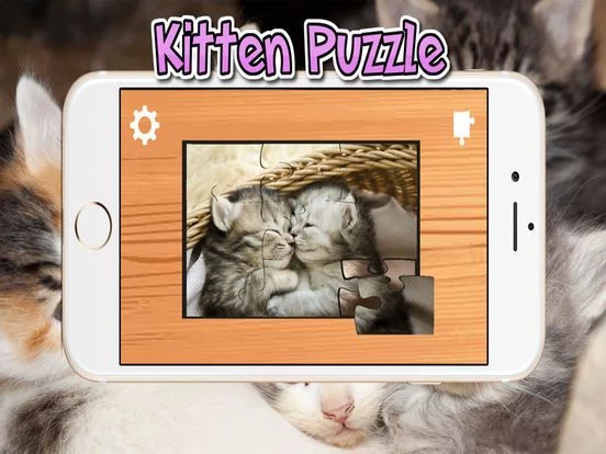 Изображение игры: Cat Kitten Kitty Pet Jigsaw Puzzles for toddlers