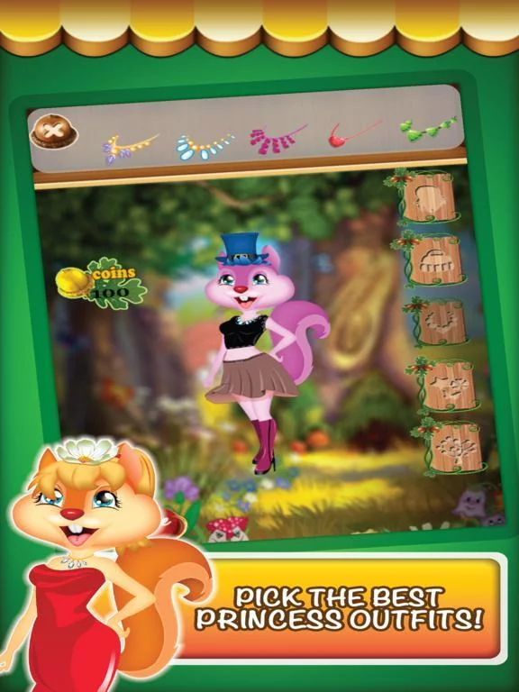 Изображение игры: Princess Salon Pet Dress Up Makeover Games