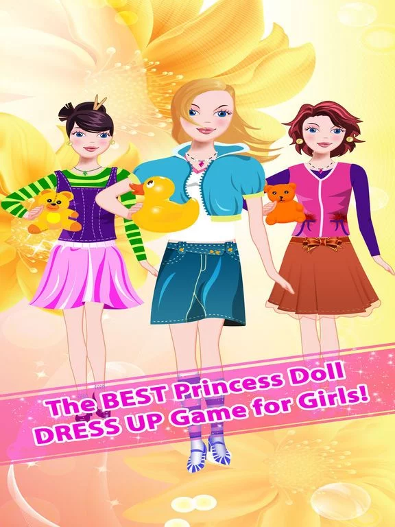 Изображение игры: Princess Fantasy Doll Makeover Dress Up Girl Games