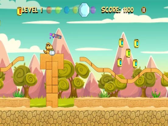 Изображение игры: Baby Dinosaur Running Hill