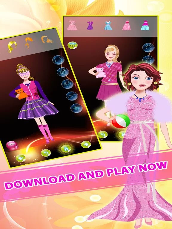 Изображение игры: Princess Fantasy Doll Makeover Dress Up Girl Games