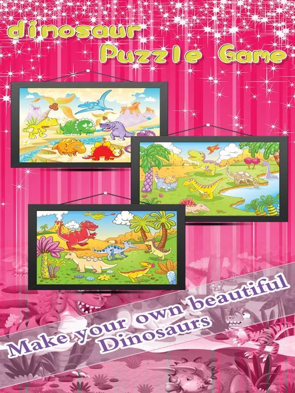 Изображение игры: Dinosaur Jigsaw Puzzles for Kids, Toddlers & Boys