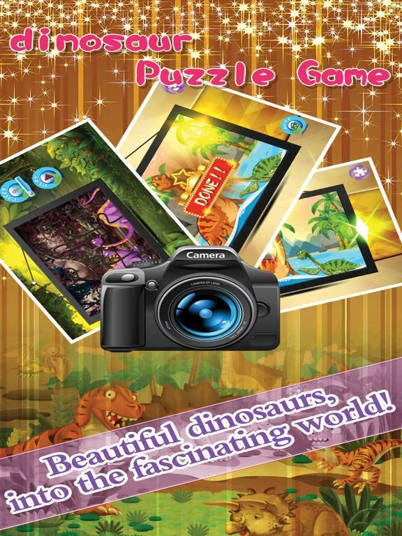 Изображение игры: Dinosaur Jigsaw Puzzles for Kids, Toddlers & Boys
