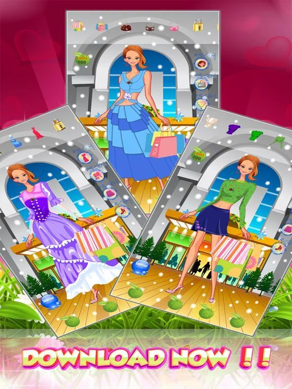 Изображение игры: Fashion Shopping Mall Girls Dress Up