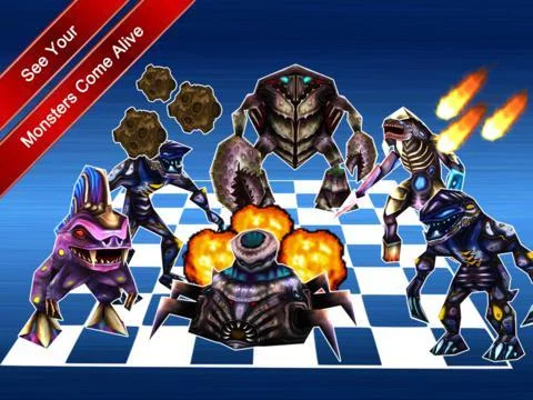 Изображение игры: Galaxy Chess - Monster Edition