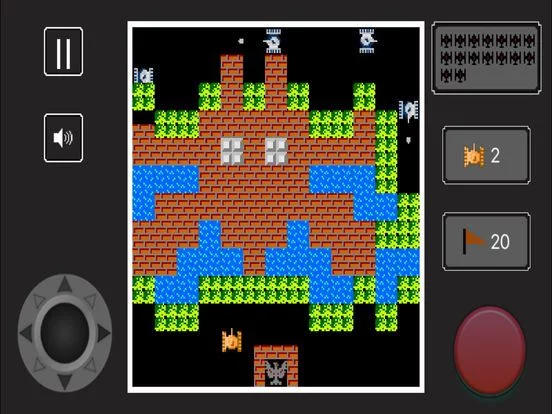 Изображение игры: Super Tank Battalion 90