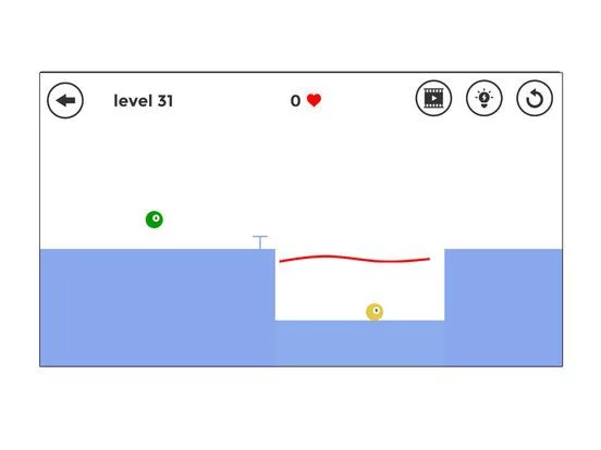 Изображение игры: Two Balls: Brain Draw Physics