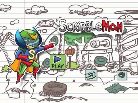 Изображение игры: ScribbleMan