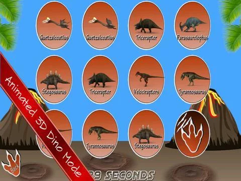 Изображение игры: Dinosaur Memory Game For Kids