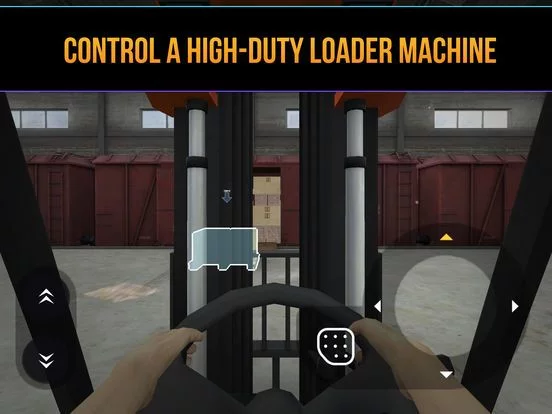 Изображение игры: Forklift Truck - Railway Store
