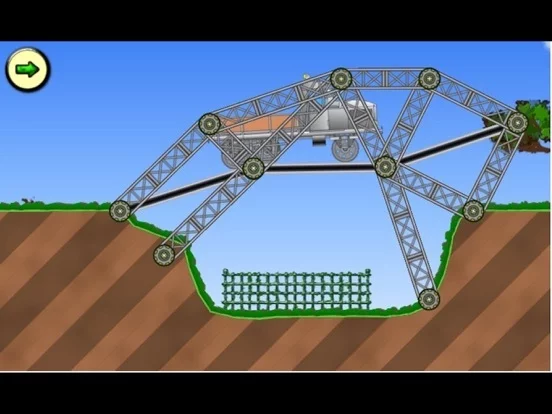 Изображение игры: Railway bridge - Bridge construction simulator