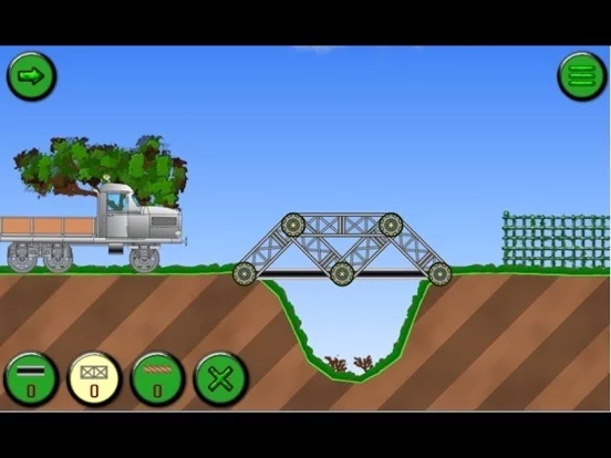 Изображение игры: Railway bridge - Bridge construction simulator