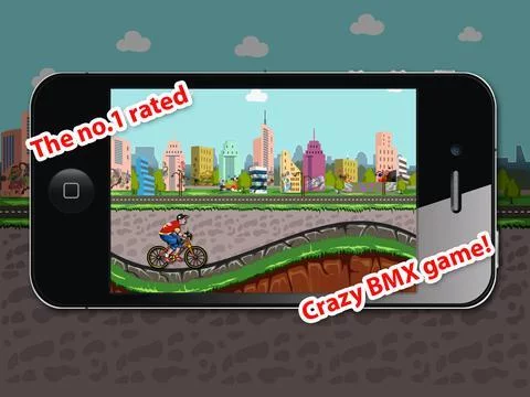 Изображение игры: BMX Daredevil Race: Extreme MTB stunt game pumped with tricks FREE