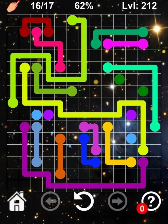 Изображение игры: Connect colored lines - puzzle