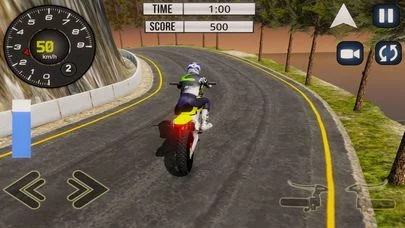 Изображение игры: Mountain Motor-Cross Bike Sim