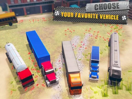 Изображение игры: Cargo Oil Transporter Truck