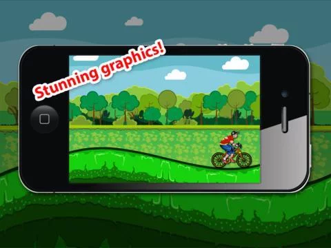 Изображение игры: BMX Daredevil Race: Extreme MTB stunt game pumped with tricks FREE
