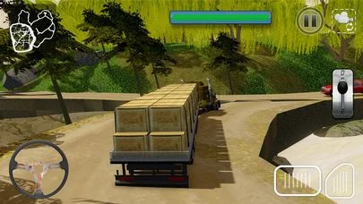 Изображение игры: Cargo Trailer Transport Truck