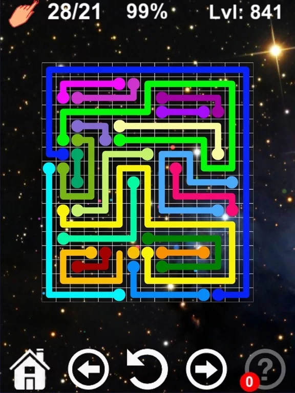 Изображение игры: Connect colored lines - puzzle