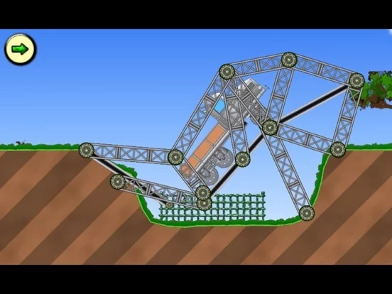 Изображение игры: Railway bridge: puzzle game