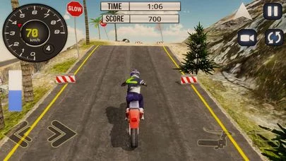 Изображение игры: Mountain Motor-Cross Bike Sim