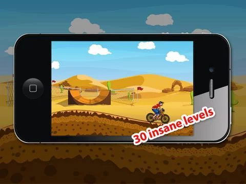 Изображение игры: BMX Daredevil Race: Extreme MTB stunt game pumped with tricks FREE