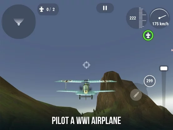 Изображение игры: World War Pilot