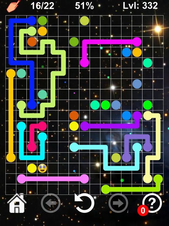 Изображение игры: Connect colored lines