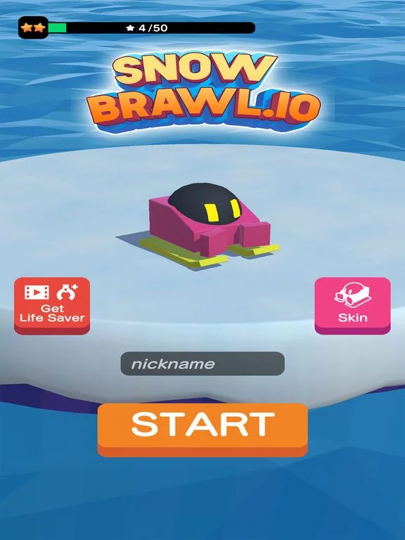 Изображение игры: Snowbrawl.io