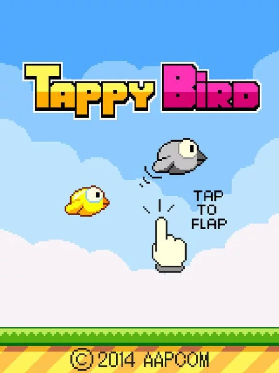Изображение игры: Tappy Bird.