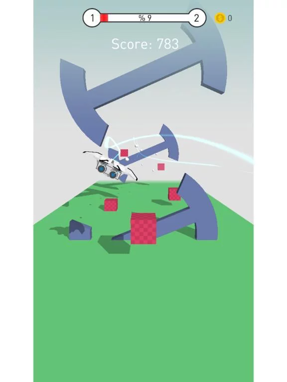 Изображение игры: Pod Race 3D