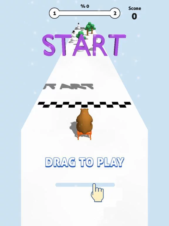 Изображение игры: Tobogganing