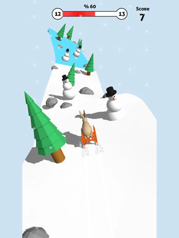 Изображение игры: Tobogganing