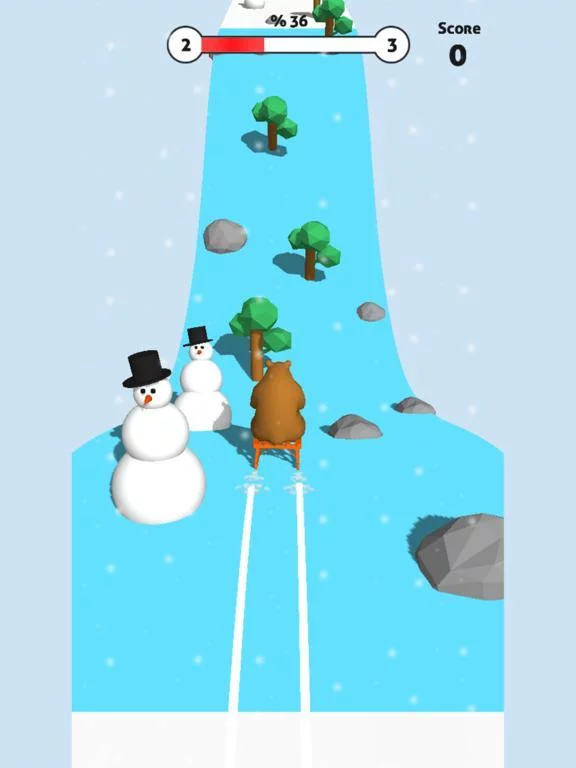 Изображение игры: Tobogganing