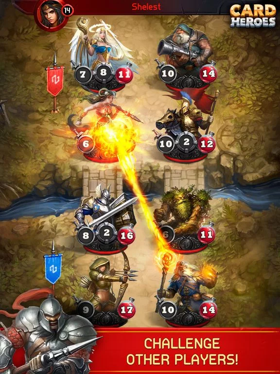 Изображение игры: Card Heroes