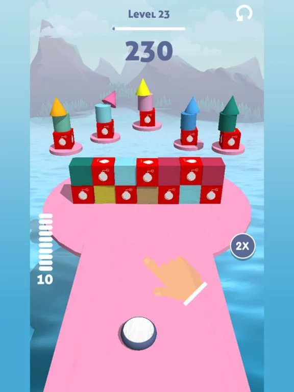 Изображение игры: Throw Disc 3D