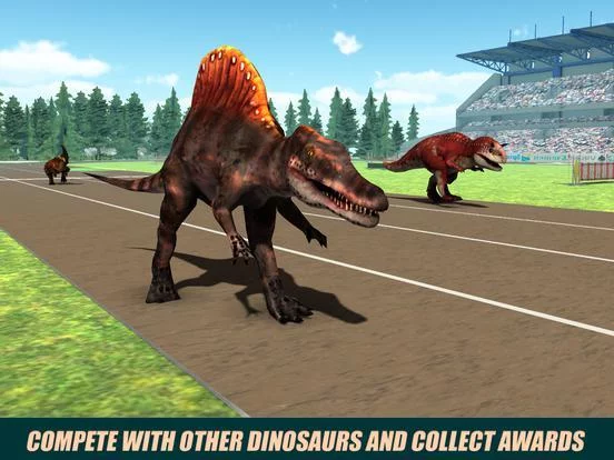 Изображение игры: Jurassic Dino Racing Challenge 3D Full