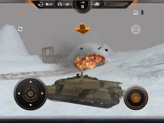 Изображение игры: Tank Simulator: Battlefront