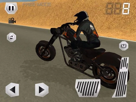 Изображение игры: Motorcycle Simulator 3D