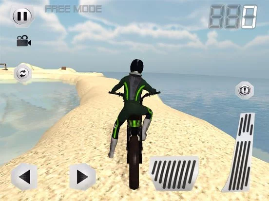 Изображение игры: Motorcycle Simulator 3D